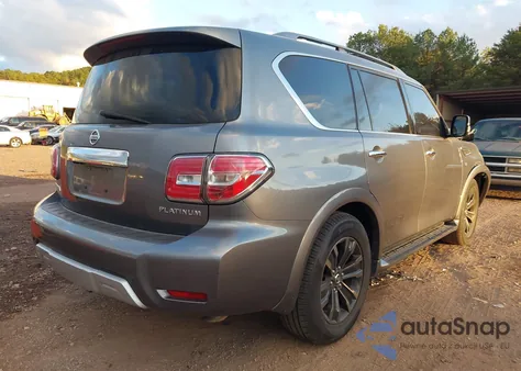 2018 Nissan Armada Platinum из США, поврежденный, VIN JN8AY2NF8J9332579